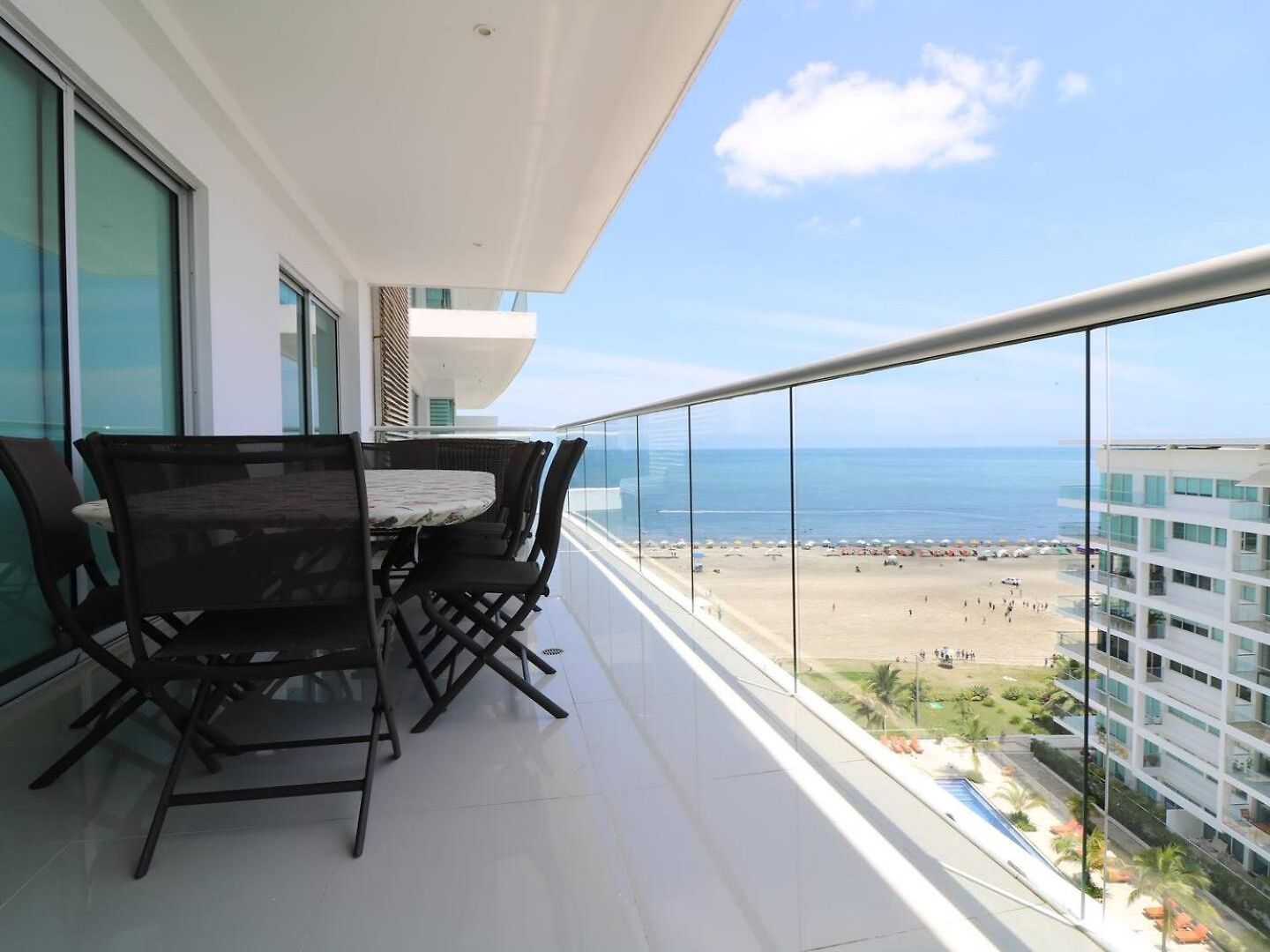 2br Luxury Beachfront With Direct Access Apartamento Cartagena