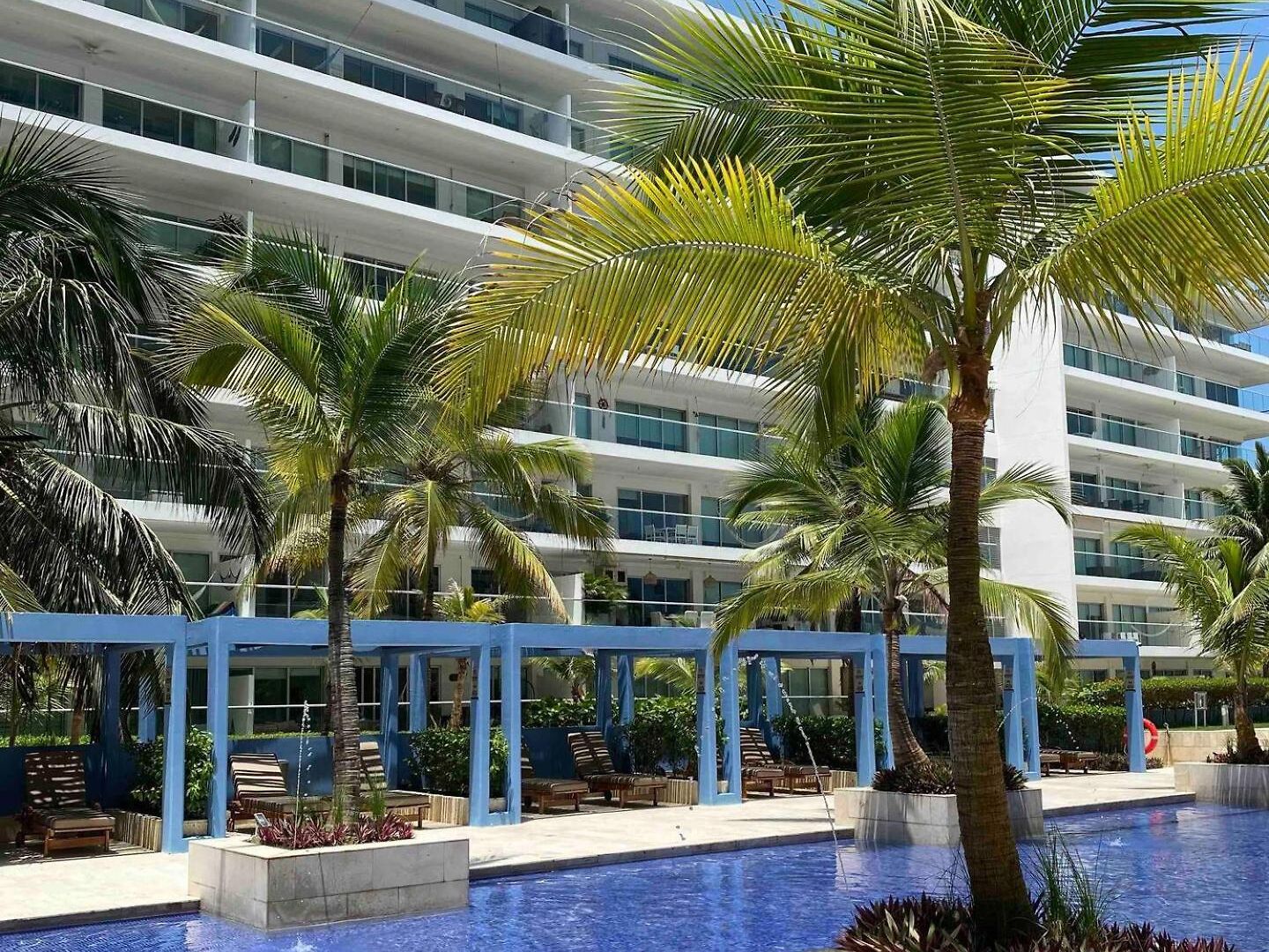 Apartamento 2br Luxury Beachfront With Direct Access Cartagena