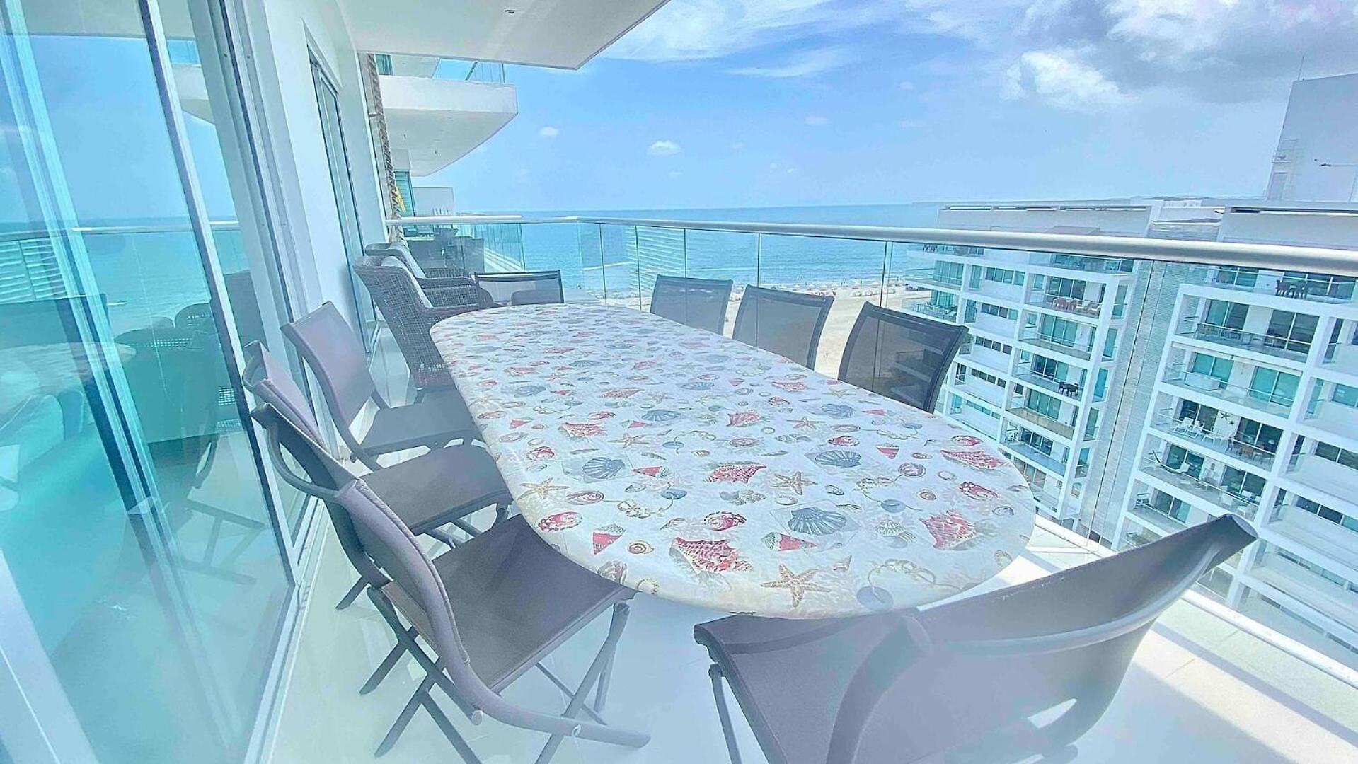 2br Luxury Beachfront With Direct Access Cartagena