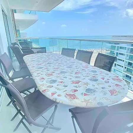 2br Luxury Beachfront With Direct Access Cartagena